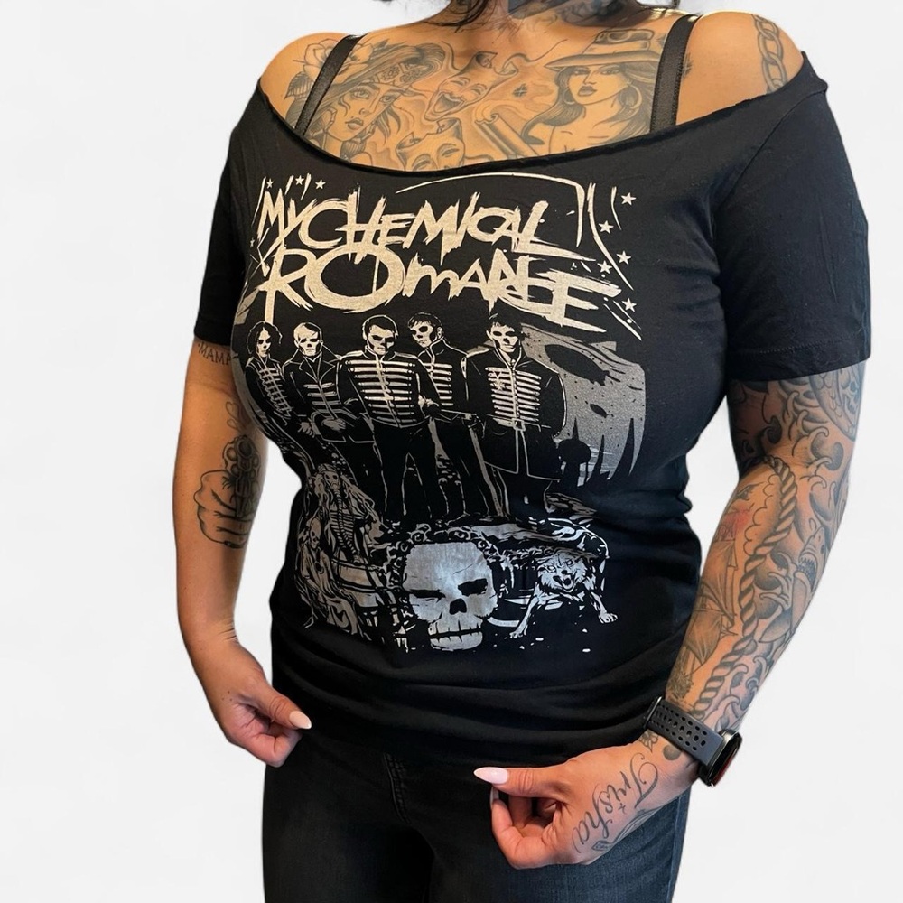 Black My Chemical Romance Graphic Tee